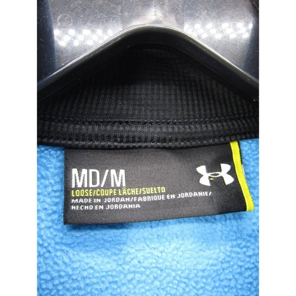 Under Armour Sweatshirt Medium Cold Gear Loose Golf 1/4 Zip Pullover - Picture 8 of 12